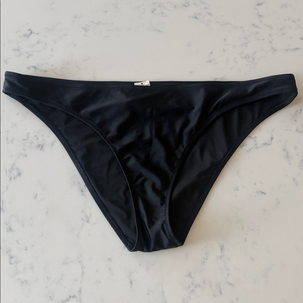 Aerie NWT Black Cheeky Bikini Swim Bottom Size XXL